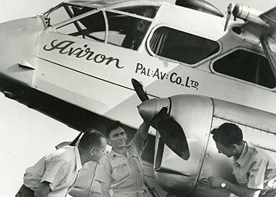 Aviron – la première compagnie aérienne d’Israël, fondée en 1936