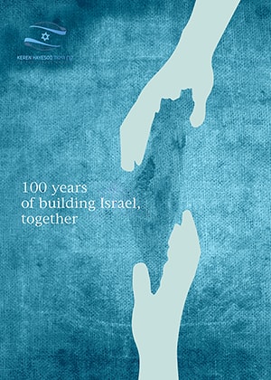 Die Poster des Keren Hayesod erzählen die Geschichte Israels – seit 100 Jahren!