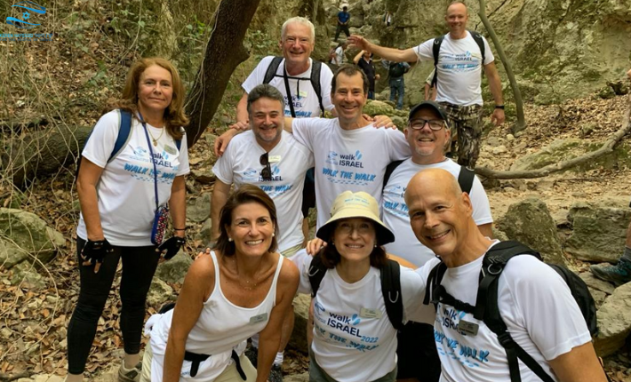 A group of people hiking - Walk Israel